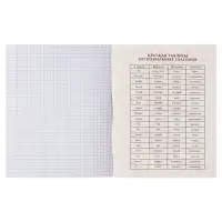 Предметная тетрадь по английскому языку Calligrata TOP. BlackTone, 48 листов, в клетку, со справочным материалом, обложка из мелованного картона