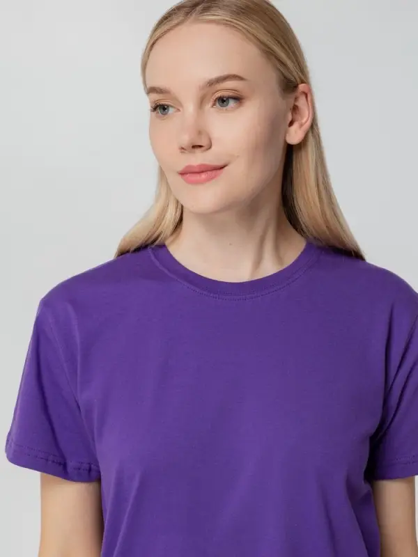 Футболка унисекс T-bolka 140, фиолетовая, размер S Футболка унисекс T-bolka 140, фиолетовая, размер S