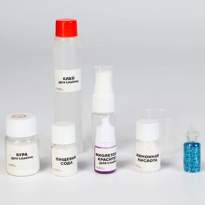 Набор для опытов &laquo;Смешарики: Крош и Нюша&raquo;, 7 опытов, в пакете