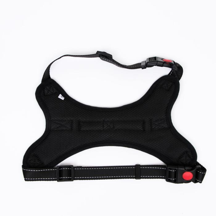 Шлейка К7 мягкая светоотражающая, размер L, ОГ 64-86 см, вес 18- 27,5 кг, леопард Шлейка К7 мягкая светоотражающая, размер L, ОГ 64-86 см, вес 18- 27,5 кг, леопард