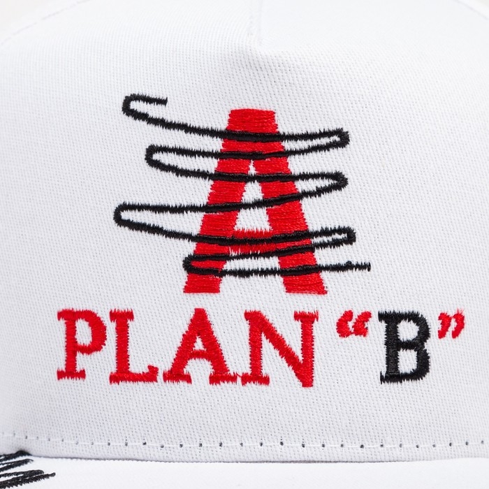 Бейсболка мужская MINAKU с вышивкой цвет белый , размер 56-58 Бейсболка мужская MINAKU с вышивкой цвет белый , размер 56-58