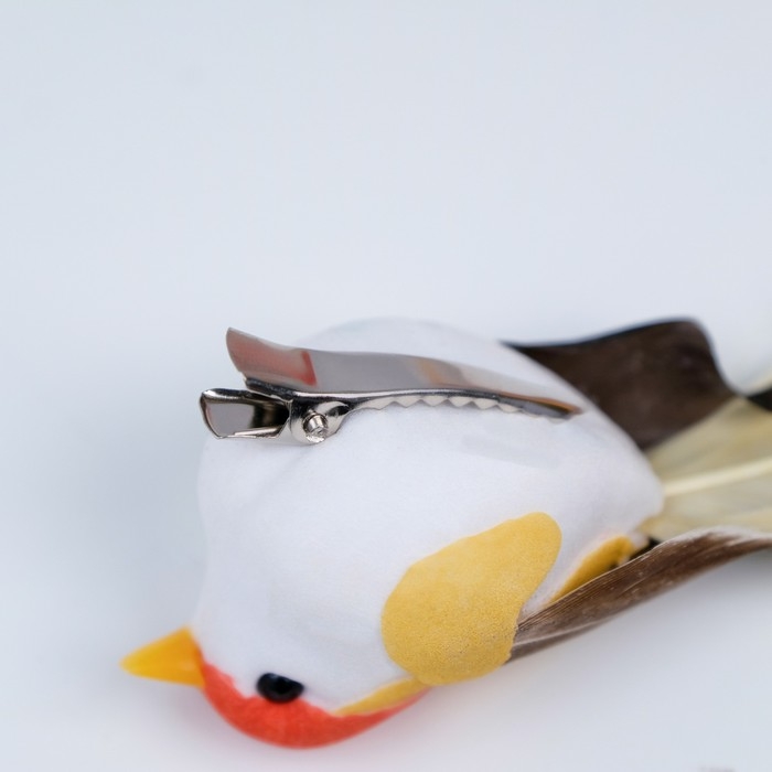 Декор на прищепке Декор на прищепке "Птица", микс, 12 х 3 х 3 см