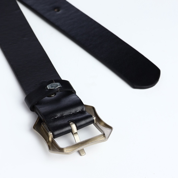 Ремень женский, ширина 2,5 см, винт, пряжка металл, цвет чёрный Ремень женский, ширина 2,5 см, винт, пряжка металл, цвет чёрный