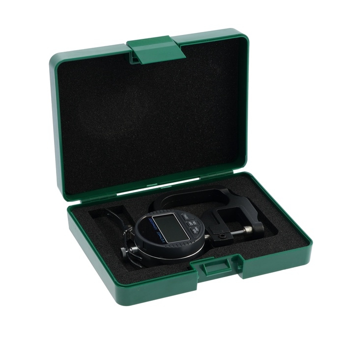 Толщиномер электронный ТУНДРА, металлический, диапазон 0-12.7 мм, точность 0.01 мм Толщиномер электронный ТУНДРА, металлический, диапазон 0-12.7 мм, точность 0.01 мм