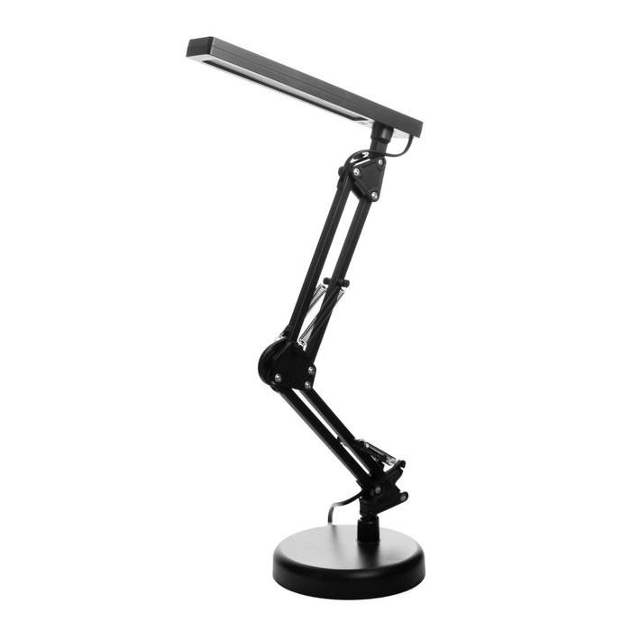 Настольная лампа "Брина" LED 7Вт черный 14,5х14,5х67 см RISALUX