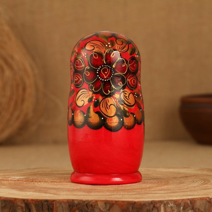 Матрёшка 5-ти кукольная  Матрёшка 5-ти кукольная "Аля" бутоны , 14-15см, ручная роспись.