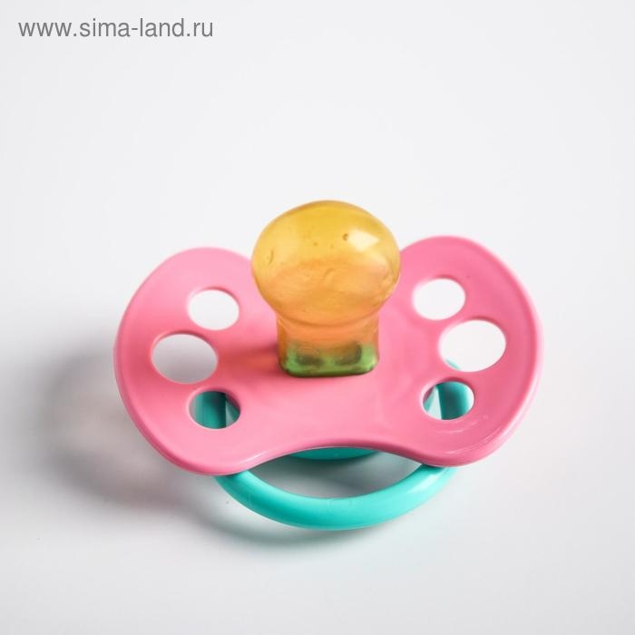 Соска - пустышка латексная анатомическая «Любимая», от 0 мес., цвет МИКС Соска - пустышка латексная анатомическая «Любимая», от 0 мес., цвет МИКС