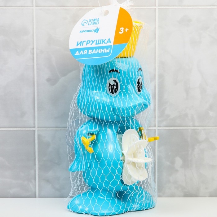 Игрушка для ванны &laquo;Мельница. Цыпленок&raquo;, на присоске, цвет МИКС