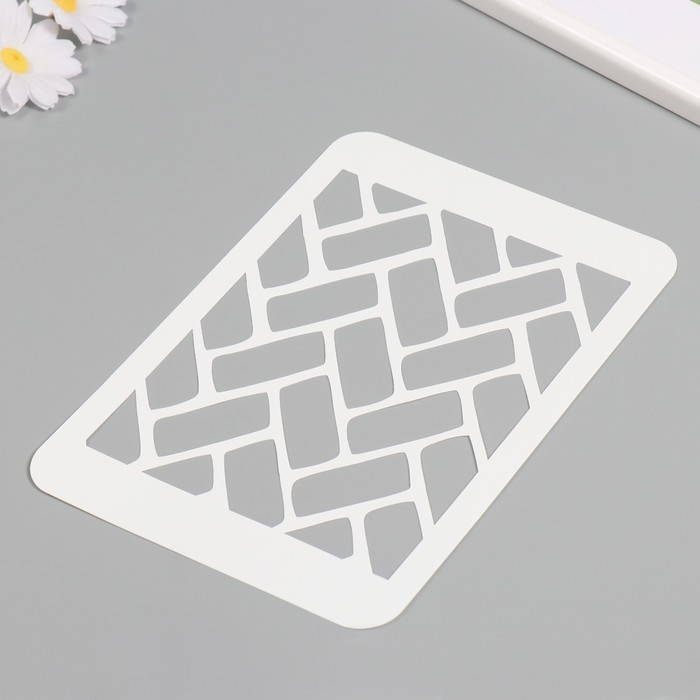 Трафарет пластиковый Трафарет пластиковый "Паркет", 16х24 см