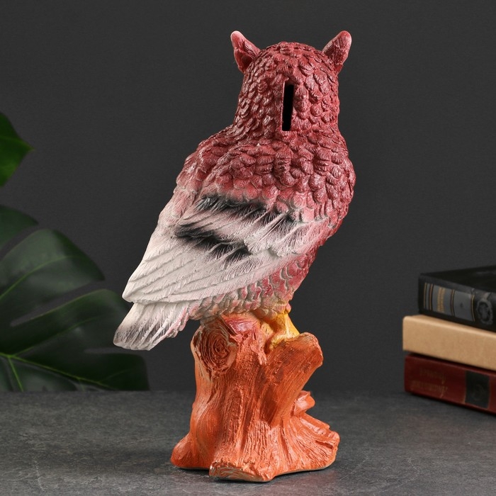 Копилка  Копилка "Филин на ветке" 16х18х30см