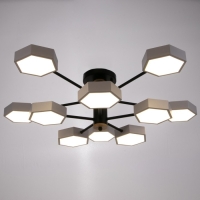 Люстра 1318/10WT LED 240Вт 3000-6000К белый 87х90х25 см BayerLux