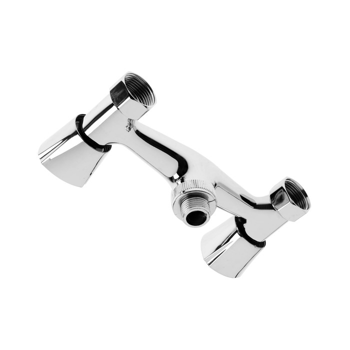 Смеситель для душа ZEIN Z3725, двухвентильный, лейка 3 режима, шланг 150 см, хром Смеситель для душа ZEIN Z3725, двухвентильный, лейка 3 режима, шланг 150 см, хром