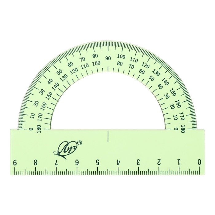 Набор чертёжный 4 предмета (линейка 15 см, угольник 30 °/ 60 °, 10 см; угольник 45 °/ 45 °, 8 см; транспортир 180 °, 9 см), прозрачный зелёный Набор чертёжный 4 предмета (линейка 15 см, угольник 30 °/ 60 °, 10 см; угольник 45 °/ 45 °, 8 см; транспортир 180 °, 9 см), прозрачный зелёный