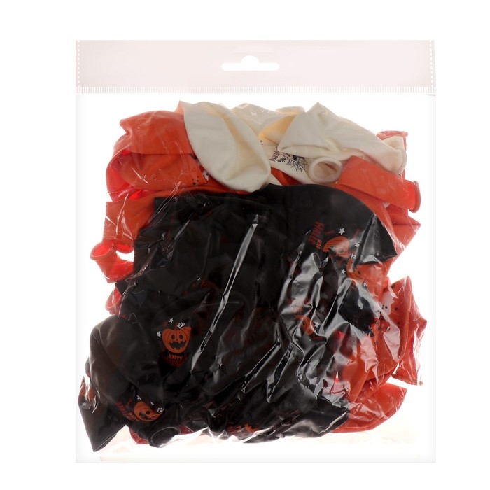 Воздушный шар латексный 12 Воздушный шар латексный 12" «Хэллоуин», 50 шт.