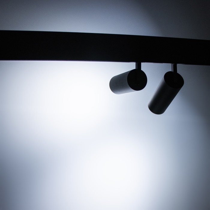 Светильник трековый ULTRA Светильник трековый ULTRA "Акцент дуо" 2хLED 18Вт 3000K-5700К CRI90 черный