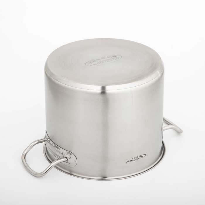 Кастрюля «Общепит», 7 л, d=22 см, h=18 см, капсульное дно, индукция Кастрюля «Общепит», 7 л, d=22 см, h=18 см, капсульное дно, индукция