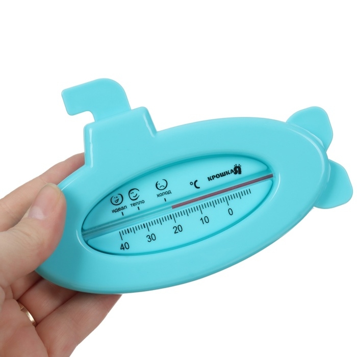 Термометр для ванной «Подводная лодка», цвет голубой Термометр для ванной «Подводная лодка», цвет голубой
