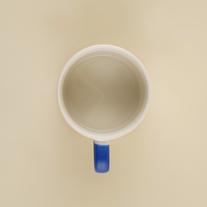 Кружка фарфоровая SL Home «Сканди», 450 мл, цвет белый