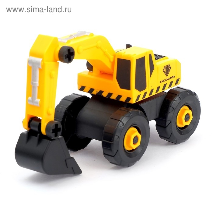 Конструктор винтовой «Стройтехника», набор 2 шт, с инструментом Конструктор винтовой «Стройтехника», набор 2 шт, с инструментом