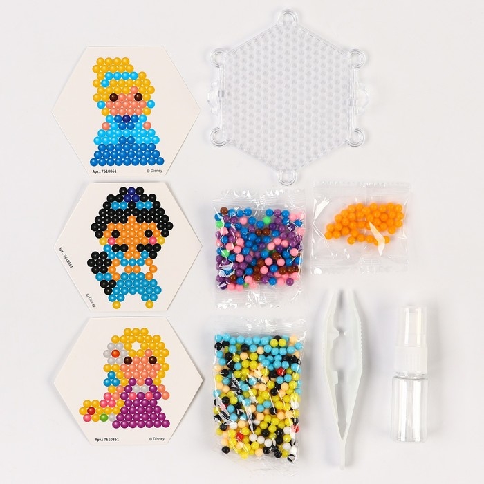 Набор мозаик 3 в 1 «Принцессы», Авквамозайка, Термомозайка и мозаика из EVA, 4+ Набор мозаик 3 в 1 «Принцессы», Авквамозайка, Термомозайка и мозаика из EVA, 4+