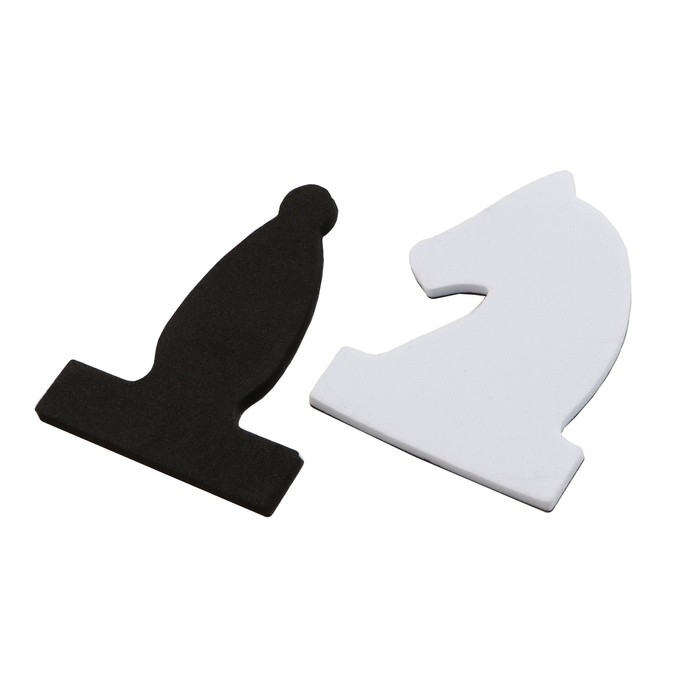 Набор магнитных фигур для демонстрационных шахмат, фигура 8 х 8 см Набор магнитных фигур для демонстрационных шахмат, фигура 8 х 8 см