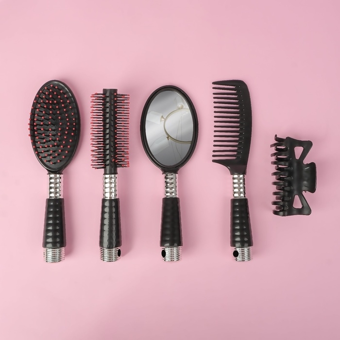 Набор парикмахерский, 5 предметов, цвет МИКС Набор парикмахерский, 5 предметов, цвет МИКС