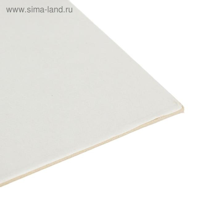 Картон переплётный 2.0 мм, 30 х 40 см, 20 листов, 1250 г/м², белый Картон переплётный 2.0 мм, 30 х 40 см, 20 листов, 1250 г/м², белый
