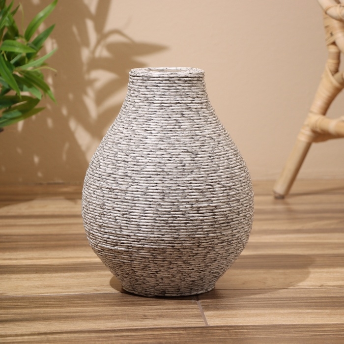 Ваза плетёная, напольная 25х25х31 см  (+/- 5 см) Ваза плетёная, напольная 25х25х31 см  (+/- 5 см)