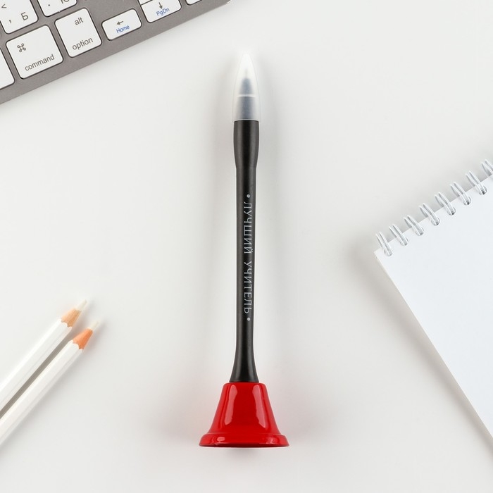 Подарочный набор «Дорогому учителю»: ежедневник и ручка-колокольчик (шариковая, синяя паста, 1 мм) Подарочный набор «Дорогому учителю»: ежедневник и ручка-колокольчик (шариковая, синяя паста, 1 мм)