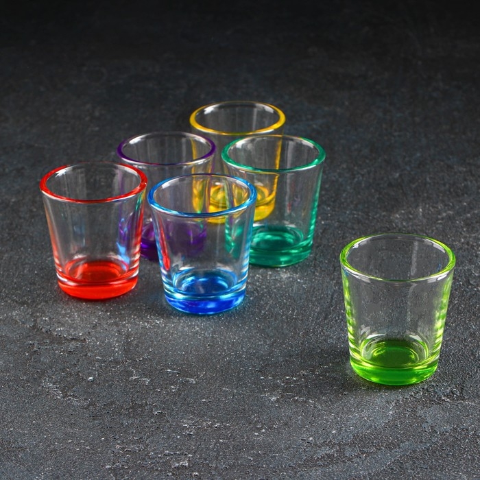 Набор стопок «Микс», 50 мл, 6 шт Набор стопок «Микс», 50 мл, 6 шт