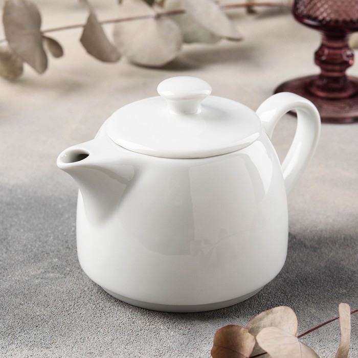 Чайник «Бельё», 400 мл, цвет белый Чайник «Бельё», 400 мл, цвет белый