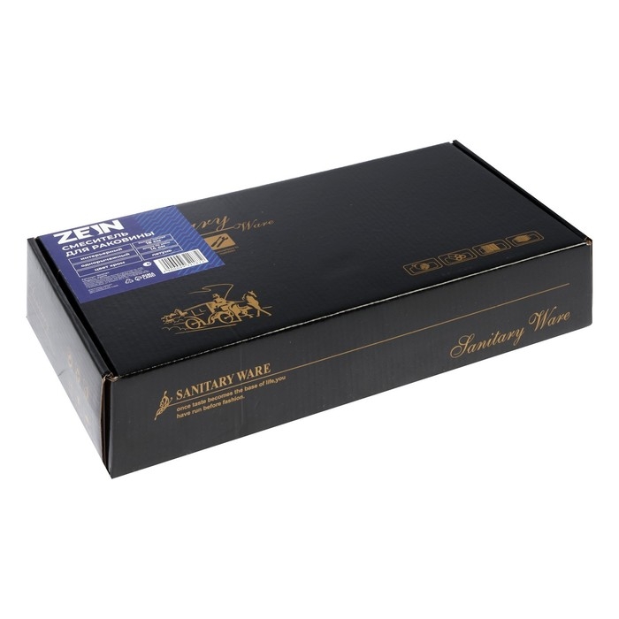 Смеситель для раковины ZEIN Z3879, однорычажный, интерьерный, высота 18 см, латунь, хром Смеситель для раковины ZEIN Z3879, однорычажный, интерьерный, высота 18 см, латунь, хром