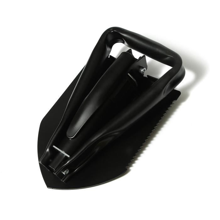 Лопата туристическая, складная, L = 62 см, пилка, металлический черенок с ручкой, в чехле, МИКС, Greengo Лопата туристическая, складная, L = 62 см, пилка, металлический черенок с ручкой, в чехле, МИКС, Greengo