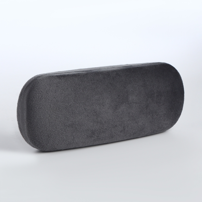 Футляр для очков на хлопушке, длина 16 см, цвет серый Футляр для очков на хлопушке, длина 16 см, цвет серый