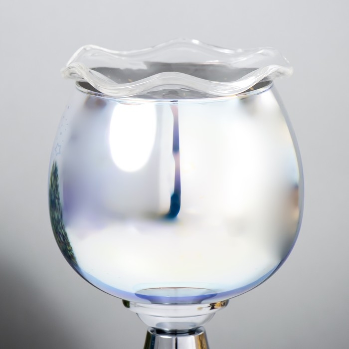 Аромасветильник сенсорный Аромасветильник сенсорный "Ночка" G9 40Вт хром 10х10х20 см RISALUX