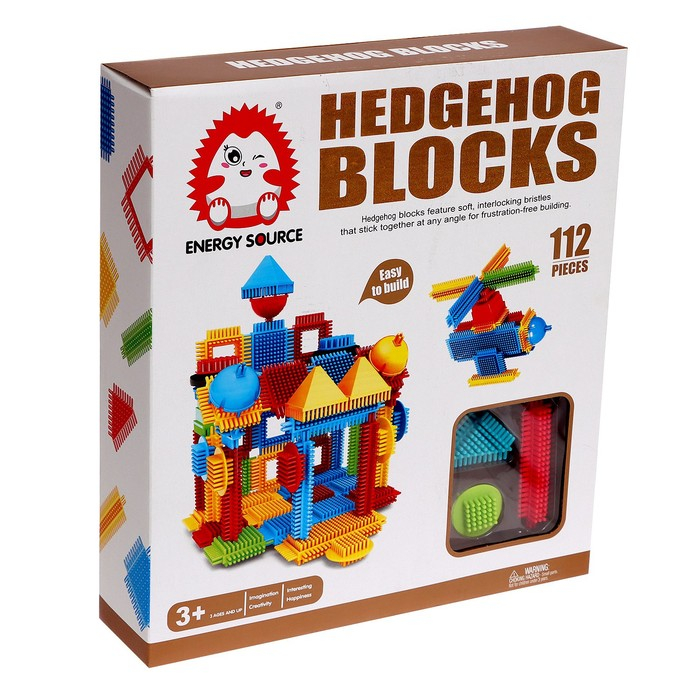 Конструктор игольчатый BRISTLES «Огромный дом», 112 деталей Конструктор игольчатый BRISTLES «Огромный дом», 112 деталей