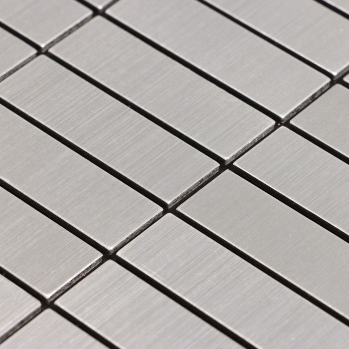 Панель самоклеящаяся 30*30см мозаика плитка серебристая Панель самоклеящаяся 30*30см мозаика плитка серебристая