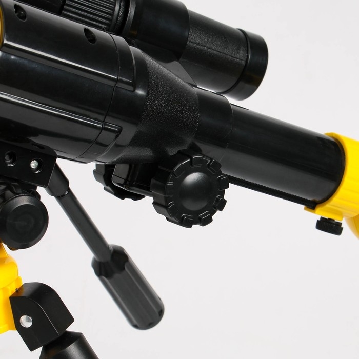 Телескоп Телескоп "Юный астроном" кратность х40, жёлтый