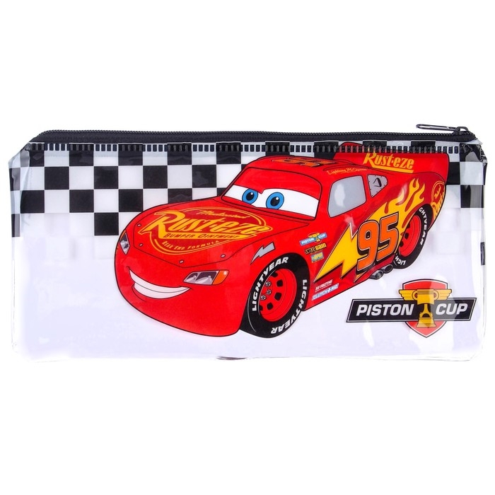 Пенал мягкий, 10х21 см, Тачки Пенал мягкий, 10х21 см, Тачки