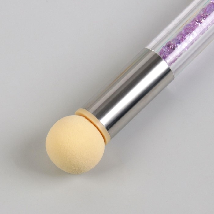 Сменные спонжи для маникюра, набор 10 шт, d = 1,5 см, цвет бежевый Сменные спонжи для маникюра, набор 10 шт, d = 1,5 см, цвет бежевый