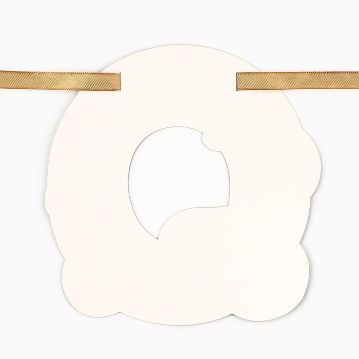 Гирлянда на ленте новогодняя «С Новым годом», на Новый год, длина 150 см Гирлянда на ленте новогодняя «С Новым годом», на Новый год, длина 150 см