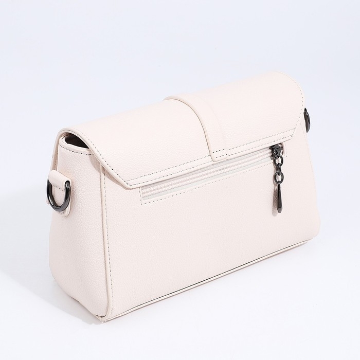 Сумка-мессенджер на магните, цвет белый Сумка-мессенджер на магните, цвет белый