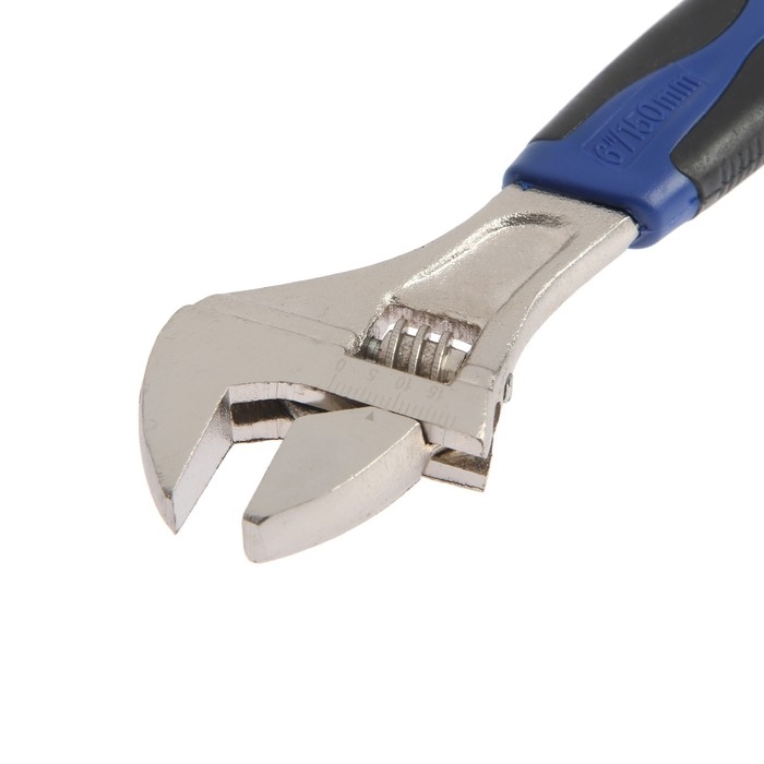 Ключ разводной ТУНДРА, двухкомпонентная рукоятка, 150 мм Ключ разводной ТУНДРА, двухкомпонентная рукоятка, 150 мм