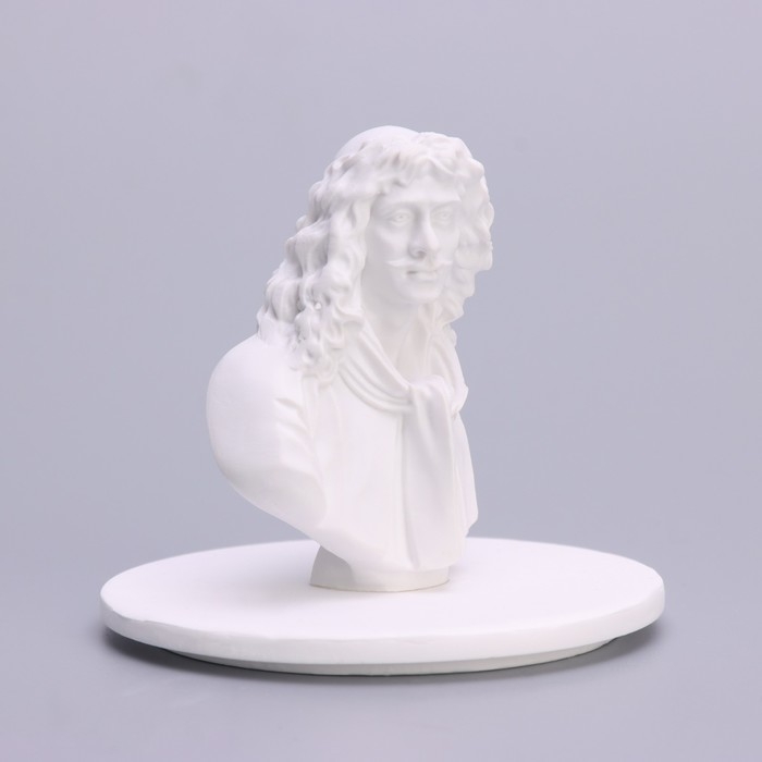 Свеча в бетоне ароматическая  Свеча в бетоне ароматическая "Мольер", мед и апельсин, 13х7 см, соевый воск, 160 г