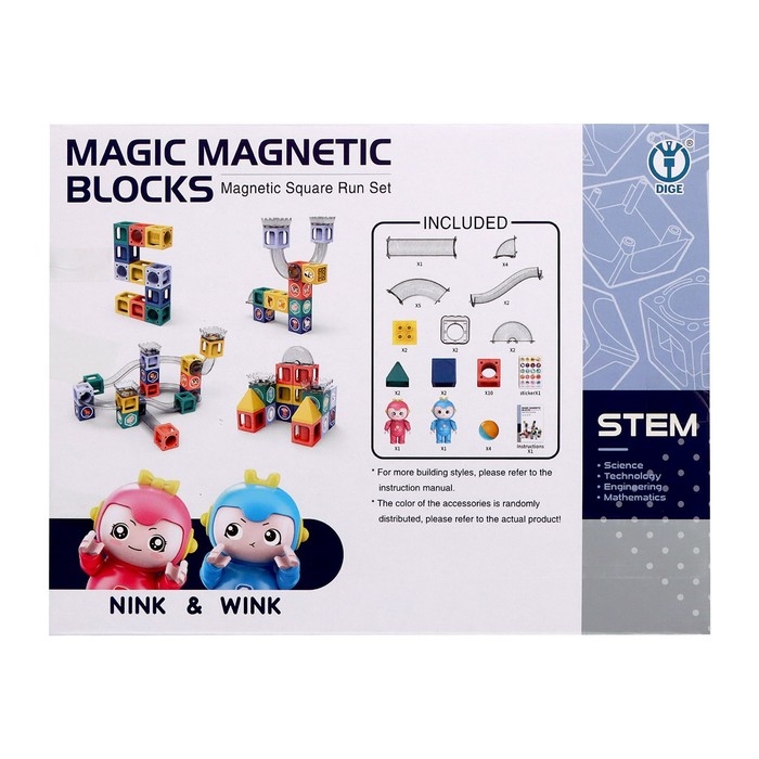 Конструктор магнитный «Марблс», 38 деталей Конструктор магнитный «Марблс», 38 деталей