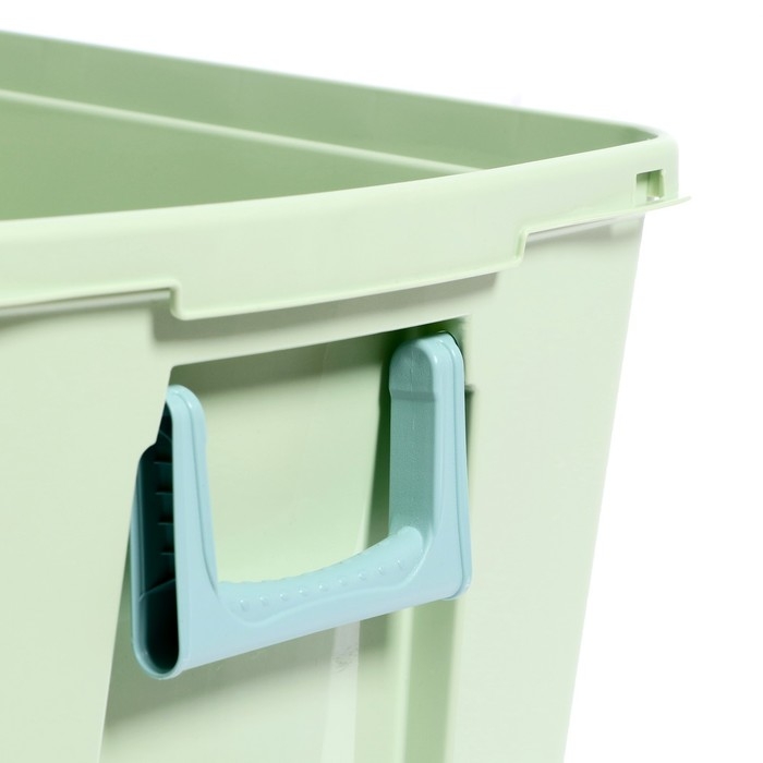 Ящик для игрушек на колёсах, цвет зелёный Ящик для игрушек на колёсах, цвет зелёный