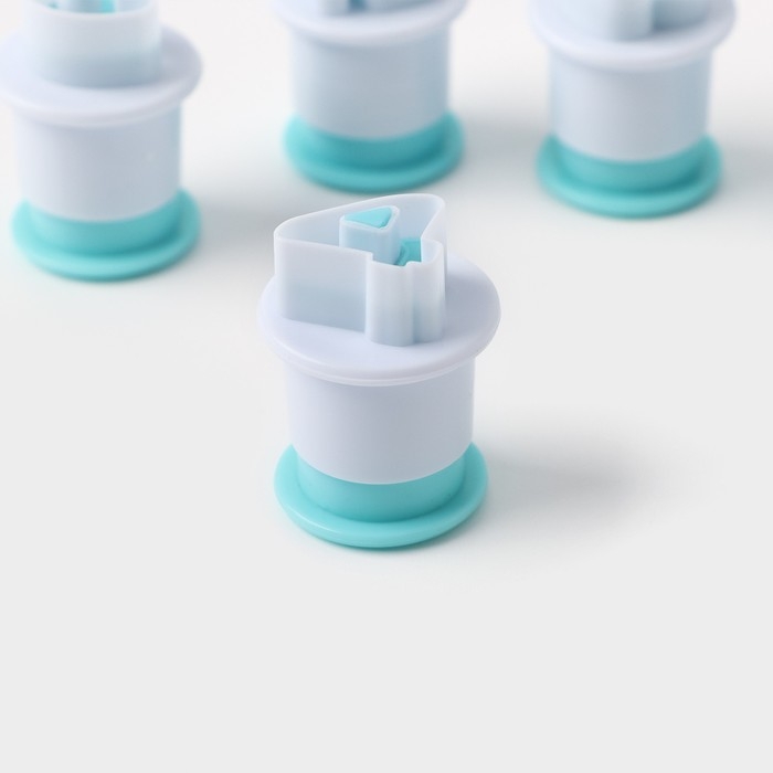 Набор плунжеров кондитерских Доляна «Цифры», 10 шт Набор плунжеров кондитерских Доляна «Цифры», 10 шт