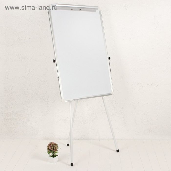 Флипчарт-магнитно-маркерная доска, регулируется по высоте, размер доски — 60 × 90 см Флипчарт-магнитно-маркерная доска, регулируется по высоте, размер доски — 60 × 90 см