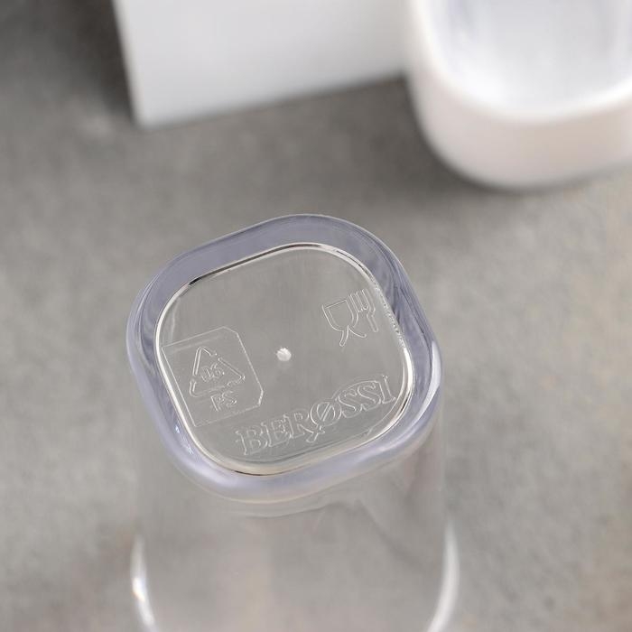 Набор для специй пластиковый «Рондо. Презент», 3 шт, на подставке с салфетницей, цвет белый Набор для специй пластиковый «Рондо. Презент», 3 шт, на подставке с салфетницей, цвет белый