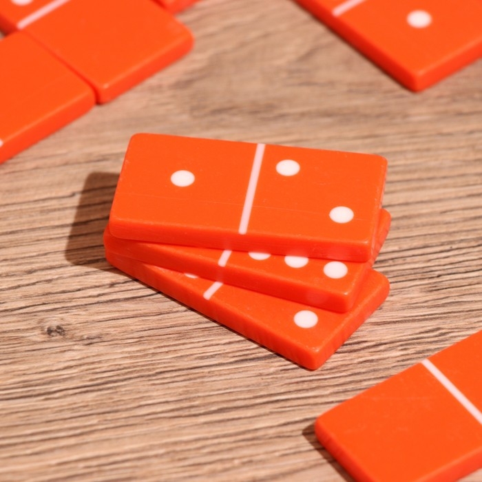 Игра настольная  Игра настольная "Домино" в шкатулке 20х7х4 см, дерево шишам